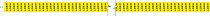 Лента маркировочная Азот, 115 мм х 20 м, 92 мм, цвет фона желтый