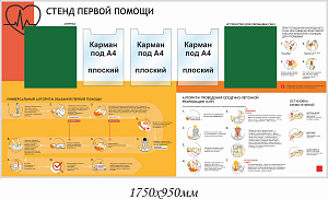 Стенд первой помощи