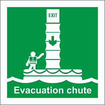 Эвакуационный желоб Evacuation chute
