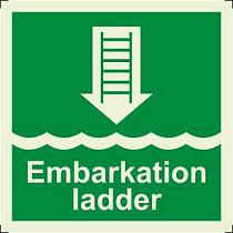 Посадочный штормтрап - Embarkation ladder 33.4104