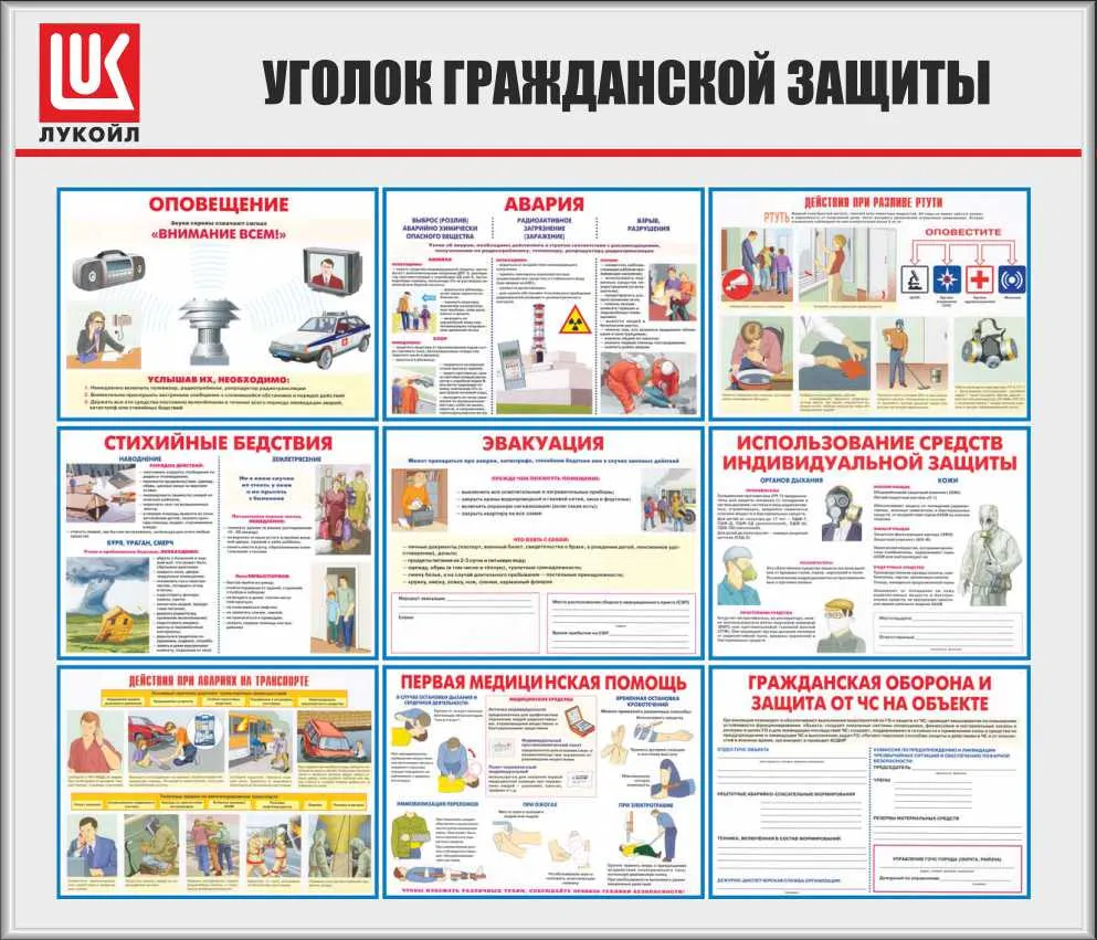 Стенд Уголок гражданской обороны, 9 плакатов А3, Логотип (1100х1200;  Пластик ПВХ 4 мм; Аллюминиевый профиль (серебро)), Уголок гражданской  защиты (А3; Бумага, ламинированная; )-1шт – купить в Москве, цены | ГАСЗНАК