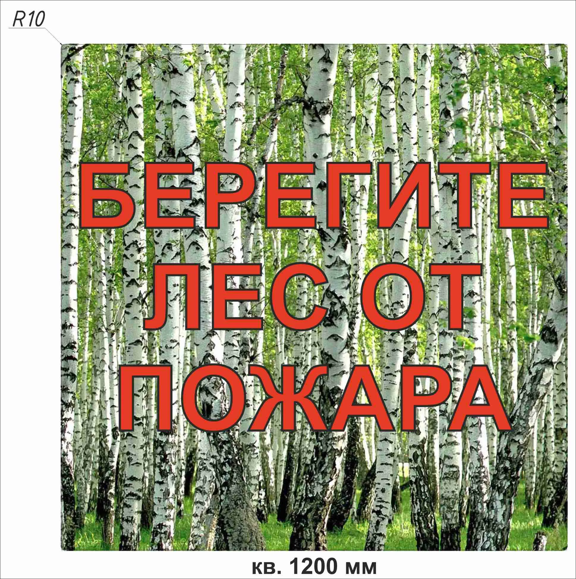 Берегите лес от пожара – купить в Москве, цены | ГАСЗНАК