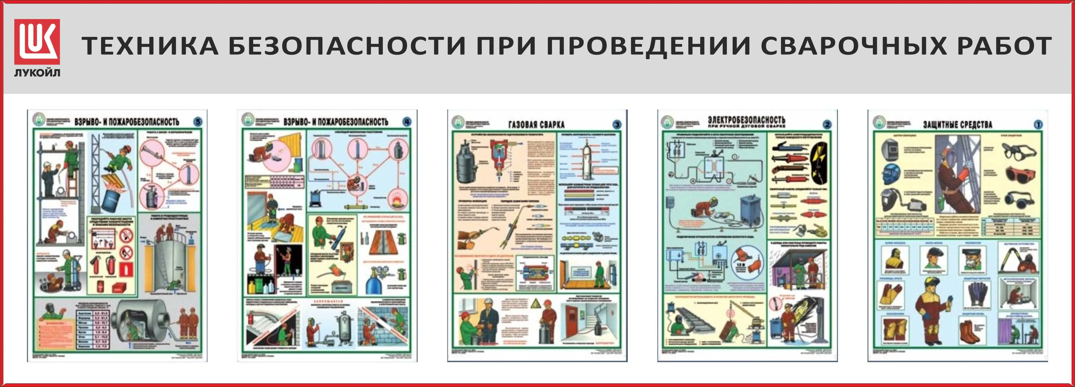 Стенд Техника Безопасности при сварочных работах, 5 плакатов А2, Логотип  (2500х900; Пластик ПВХ 4 мм, алюминиевый профиль; Алюминиевый профиль) –  купить в Москве, цены | ГАСЗНАК