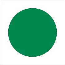 Расцветка фаз - зеленый (200х200; Пластик ПВХ 2 мм; )